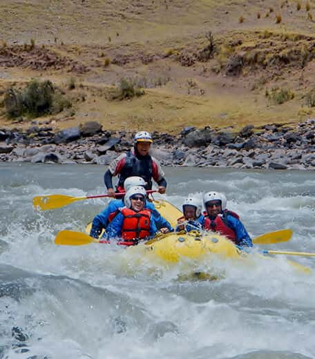 Inca Jungle Trek 5 days - Rafting