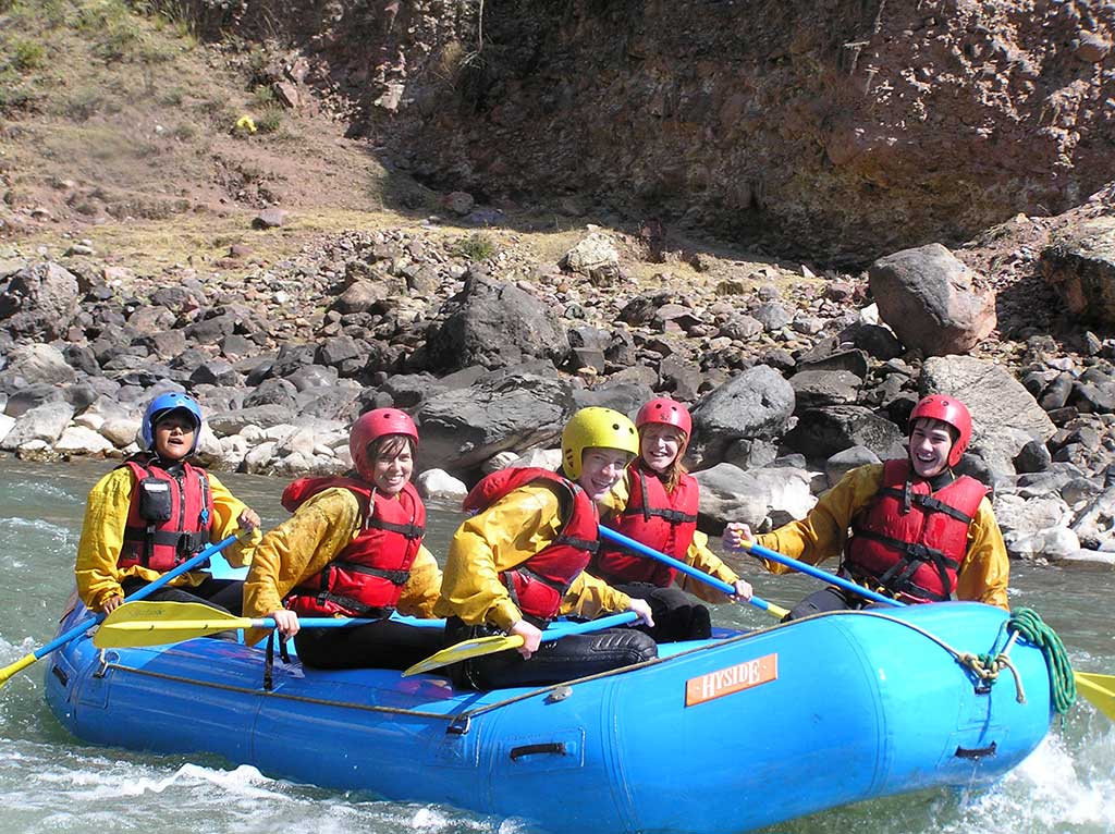 Inca Jungle 4 days - Rafting