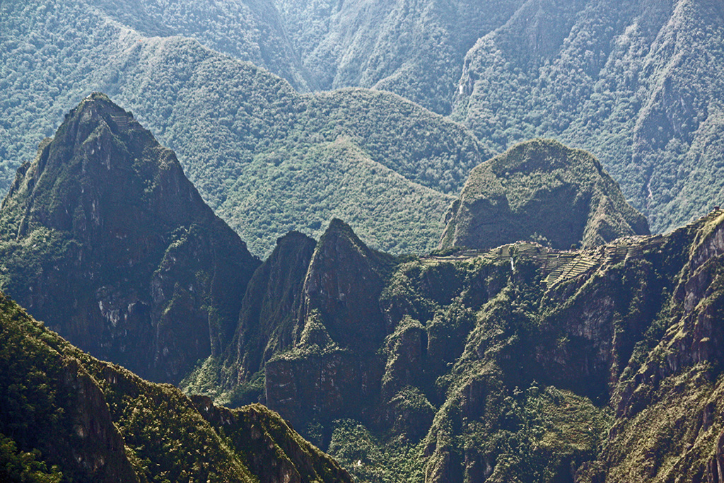 View of Machu Picchu from Llactapata