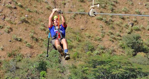 Inca Jungle Trek 3 days - Zipline