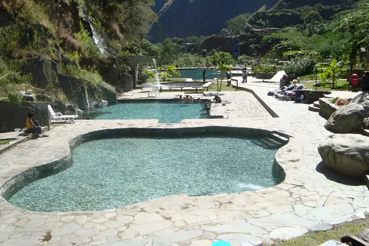 Inca Jungle Trail to Machu Picchu Hot springs of Cocalmayo Hot springs of Cocalmayo - Img